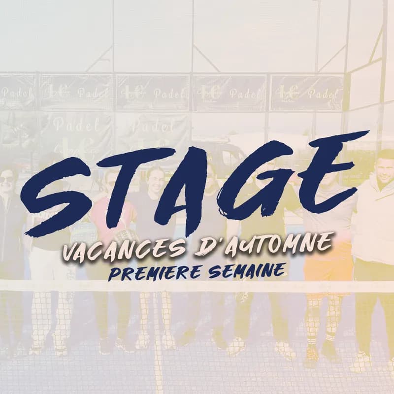 créneau Adulte 15h30 - 17h30 du 23 au 24 octobre 2025